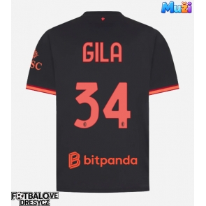 AC Milan Mario Gila #34 Alternativní Dres 2026-27 Krátký Rukáv